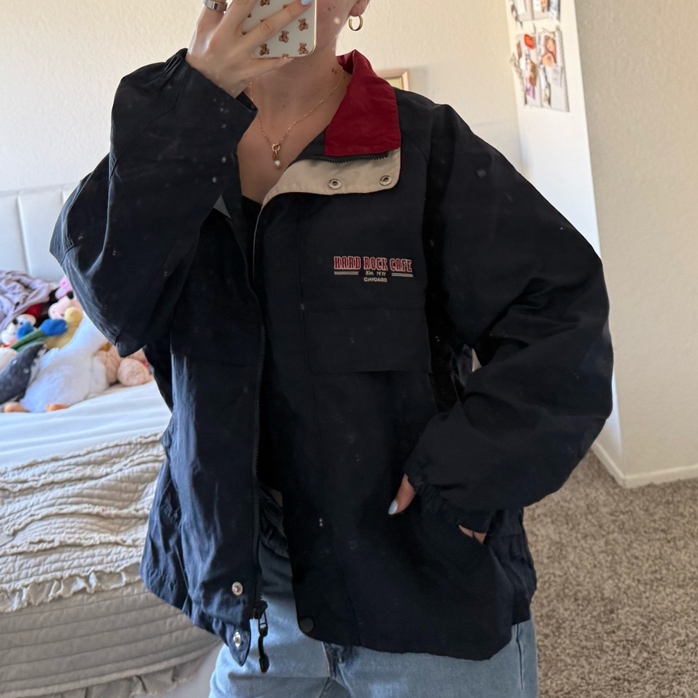Vintage Hard Rock Cafe Windbreaker